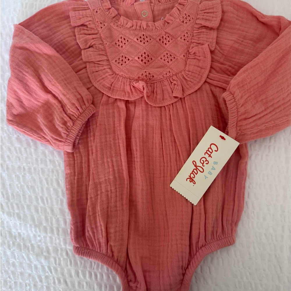 Cat & Jack Coral Bodysuit for Babies